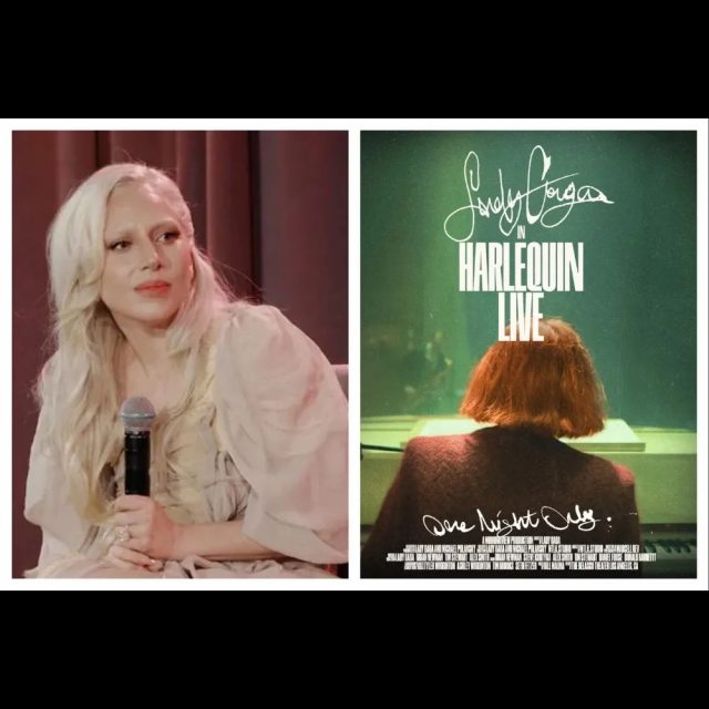 Lady Gaga випустила інтимний концертний фільм «Harlequin Live – One Night Only» безкоштовно на YouTube